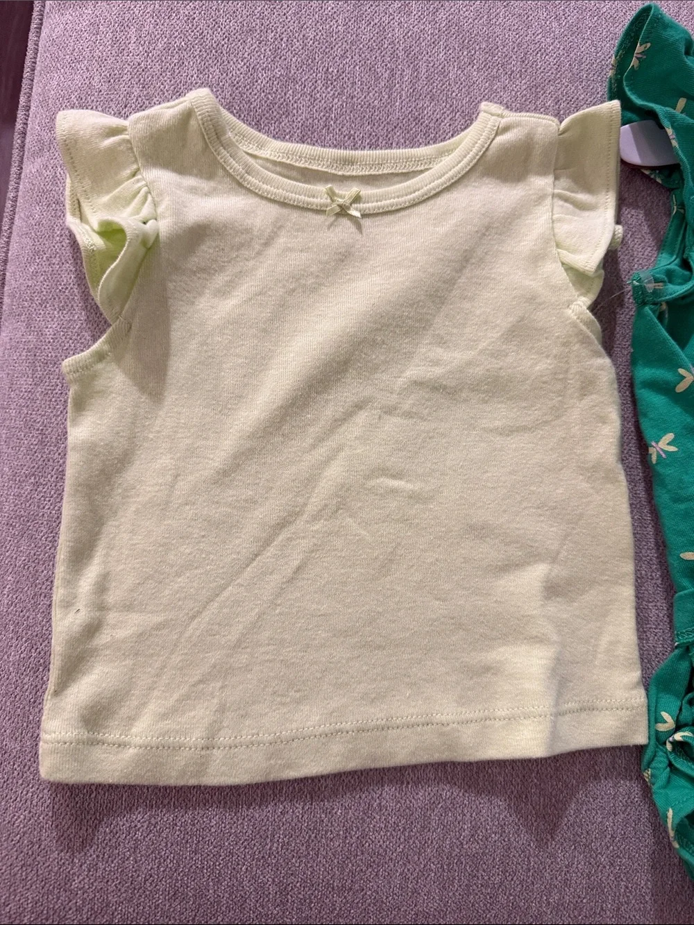 Baby Girl Carter's 3-Piece Butterfly Shorts & Tops Set 9 months